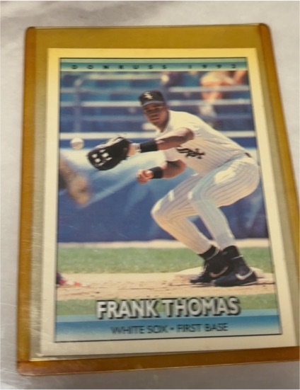 1992 Donruss #592 Frank Thomas — front