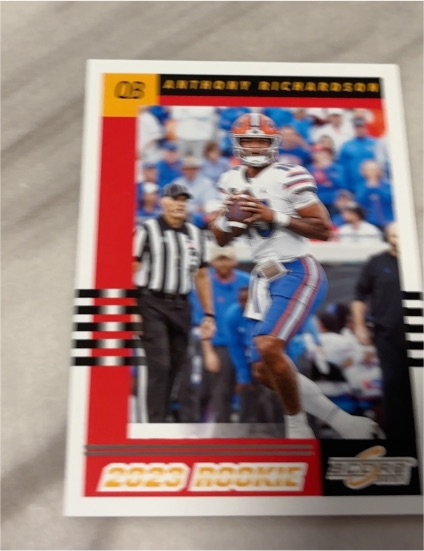 2023 Panini Score #4 Anthony Richardson Rookie — front