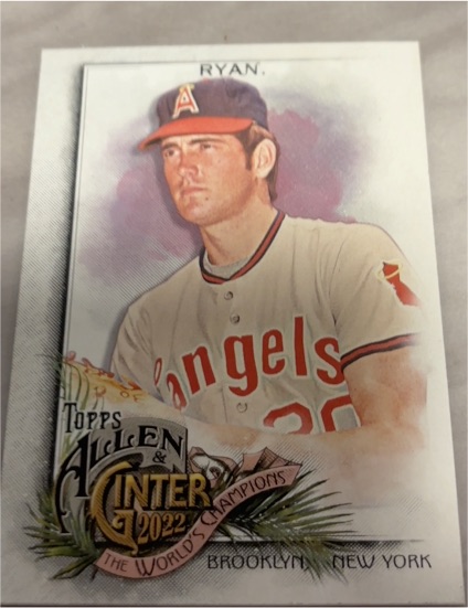 2022 Topps Allen & Ginter #93 Nolan Ryan — front