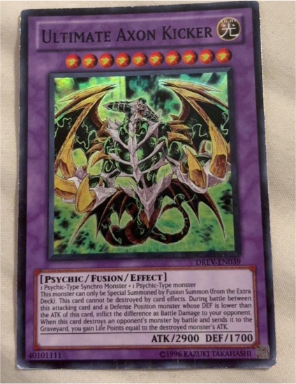 Yu-Gi-Oh! Duelist Revolution DREV-EN039 Ultimate Axon Kicker — front