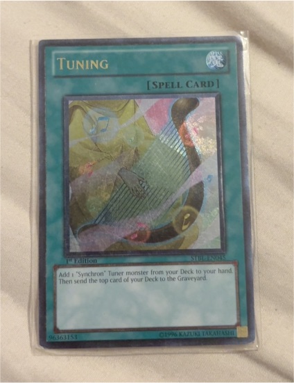 Yu-Gi-Oh! 1st Edition Tuning STBL-EN045 Ultimate Rare — front