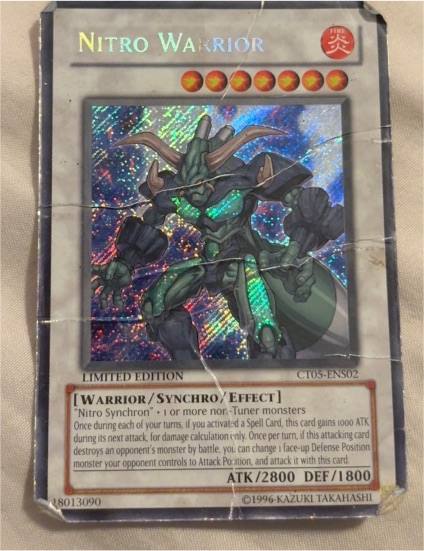 Yu-Gi-Oh! 2008 Nitro Warrior CT05-ENS02 — front