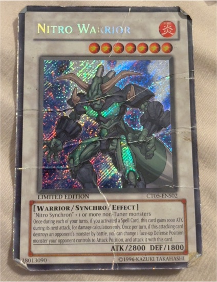 2008 Yu-Gi-Oh! CT05-ENS02 Nitro Warrior — front