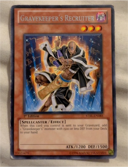 2010 Yu-Gi-Oh! Starstrike Blast #STBL-EN085 Gravekeeper's Recruiter — front