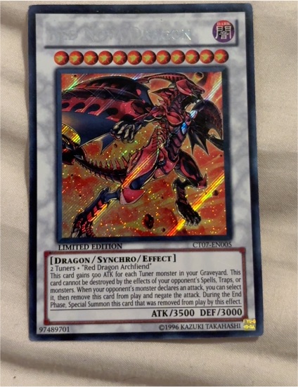 Yu-Gi-Oh! 2008 CT07-EN005 Red Dragon Archfiend — front
