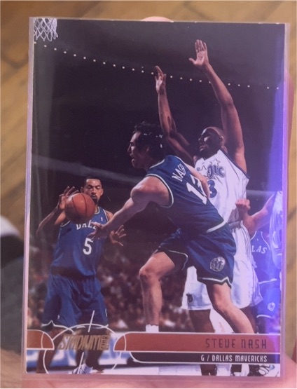 2001-02 Topps Stadium Club #41 Steve Nash — front