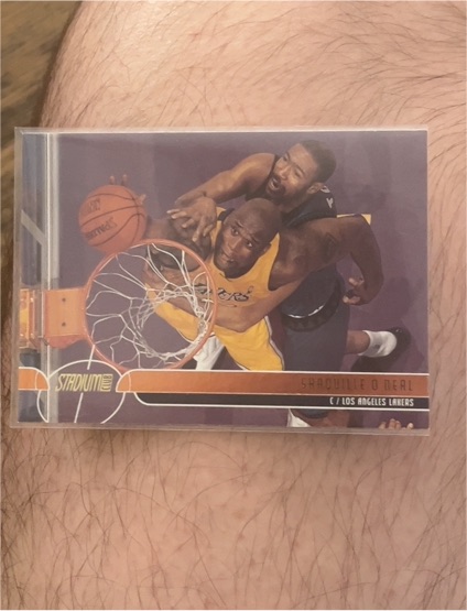 2001-02 Topps Stadium Club #34 Shaquille O'Neal — front