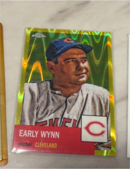 2022 Topps Chrome #210 Early Wynn — front