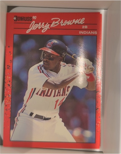 1990 Donruss #138 Jerry Browne — front
