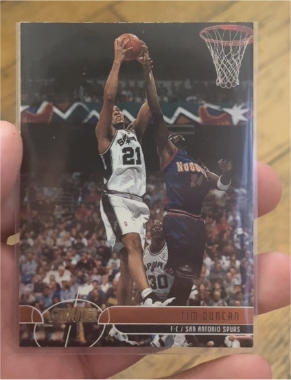 2001-02 Topps Stadium Club #20 Tim Duncan — front