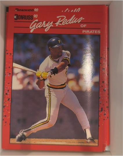 1990 Donruss #597 Gary Redus — front