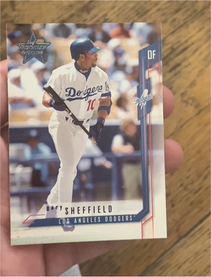2001 Leaf Rookies & Stars #43 Gary Sheffield — front