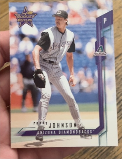 2001 Leaf Rookies & Stars #51 Randy Johnson — front
