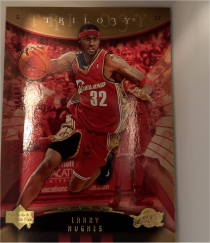2005-06 Upper Deck Trilogy #32 Larry Hughes — front