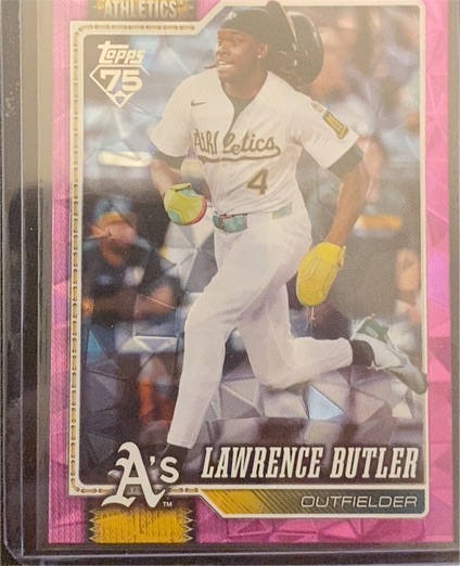 2026 Topps Series 1 #324 Lawrence Butler — front