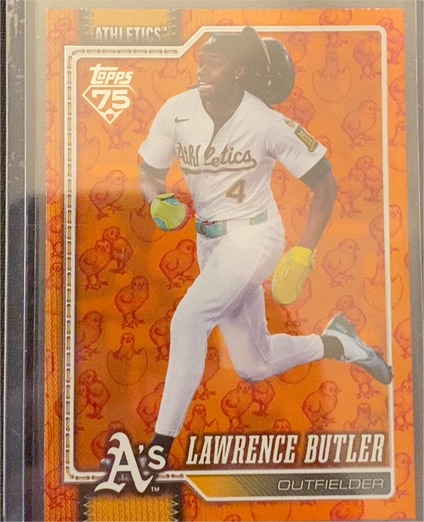 2026 Topps Series 1 #324 Lawrence Butler — front