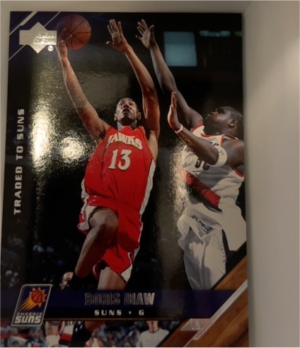 2005-06 Upper Deck #5 Boris Diaw — front