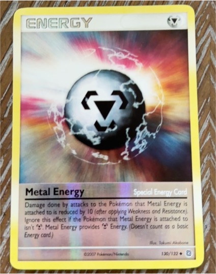 2007 Pokémon Secret Wonders #130 Metal Energy — front