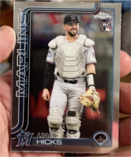 2025 Topps Chrome Update #USC86 Liam Hicks — front