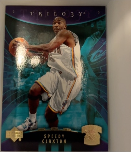 2005-06 Upper Deck Trilogy #57 Speedy Claxton — front