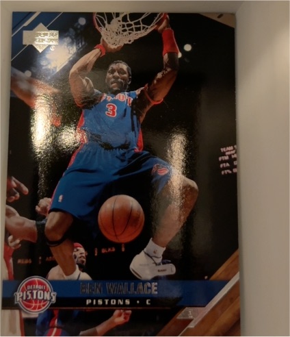 2002-03 Upper Deck #38 Ben Wallace — front