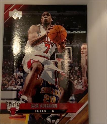 2005-06 Upper Deck #21 Ben Gordon — front