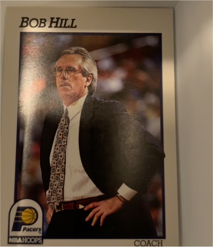 1991-92 NBA Hoops #231 Bob Hill — front
