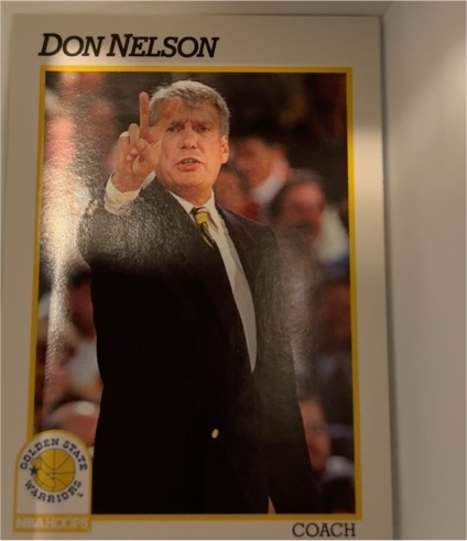 1991-92 Hoops #229 Don Nelson — front