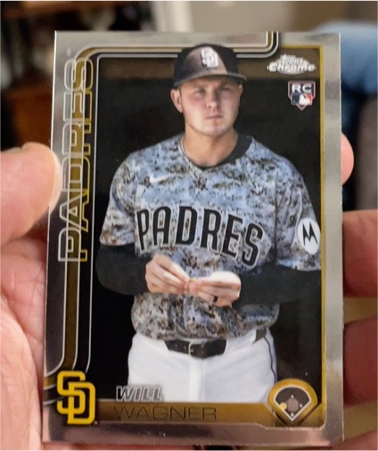 2025 Topps Chrome Update #USC111 Will Wagner — front
