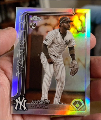 2025 Topps Chrome Update #USC113 Jorbit Vivas — front