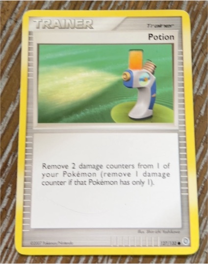 2007 Pokémon EX Crystal Guardians #87 Potion — front
