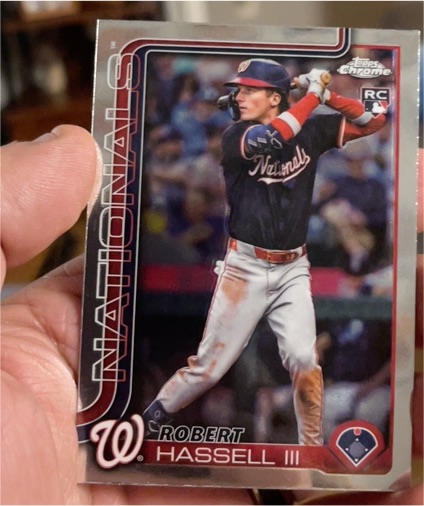 2025 Topps Chrome Update #USC154 Robert Hassell III — front