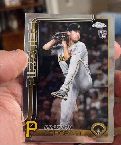 2025 Topps Chrome Update #USC142 Braxton Ashcraft — front
