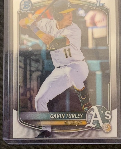 2025 Bowman Draft Chrome #BDC-28 Gavin Turley — front