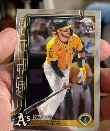 2025 Topps Chrome Update #USC81 Willie MacIver — front