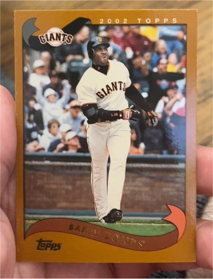 2002 Topps #500 Barry Bonds — front