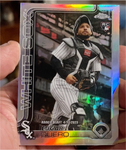 2025 Topps Chrome Update #USC169 Edgar Quero — front