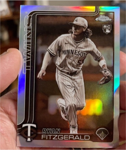 2025 Topps Chrome Update #USC8 Ryan Fitzgerald — front