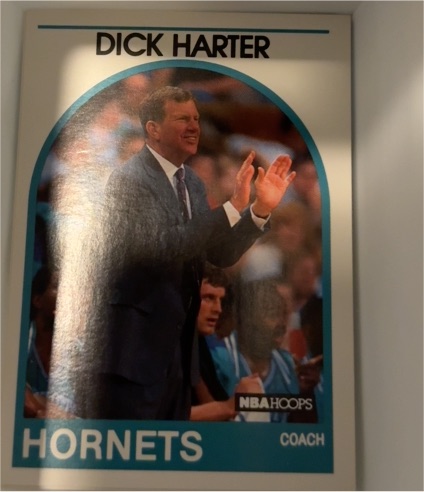 1989-90 NBA Hoops #127 Dick Harter — front