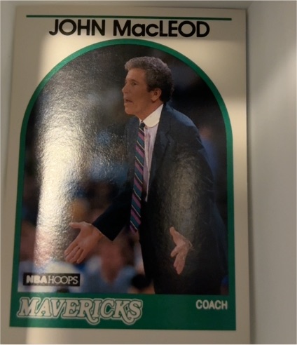 1989-90 NBA Hoops #171 John MacLeod — front