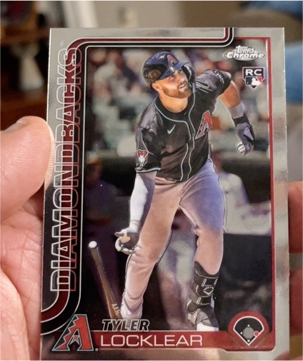 2025 Topps Chrome Update #USC80 Tyler Locklear — front