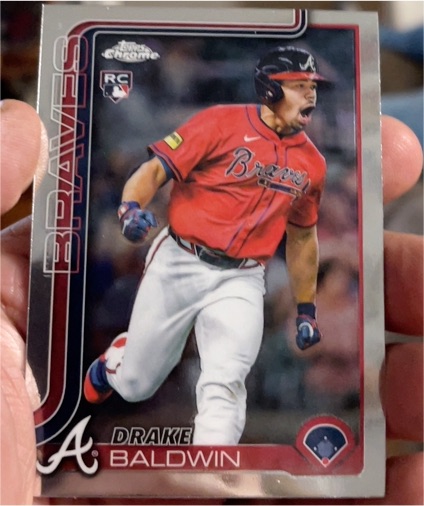 2025 Topps Chrome Update #USC96 Drake Baldwin — front