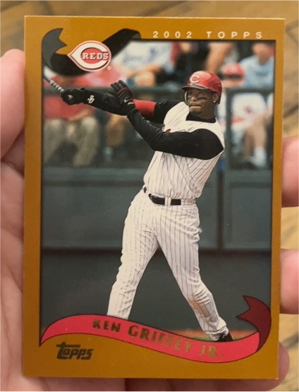 2002 Topps #550 Ken Griffey Jr. — front