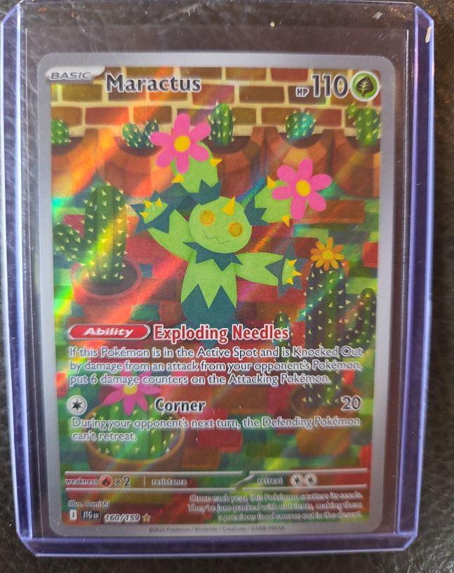 2023 Pokémon SV09: Journey Together #160 Maractus — front