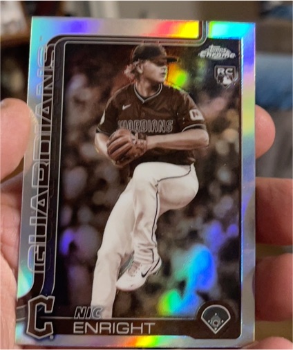 2025 Topps Chrome Update #USC103 Nic Enright — front
