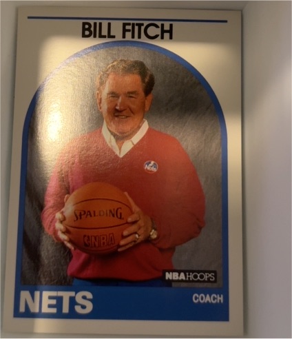 1989-90 NBA Hoops #327 Bill Fitch — front