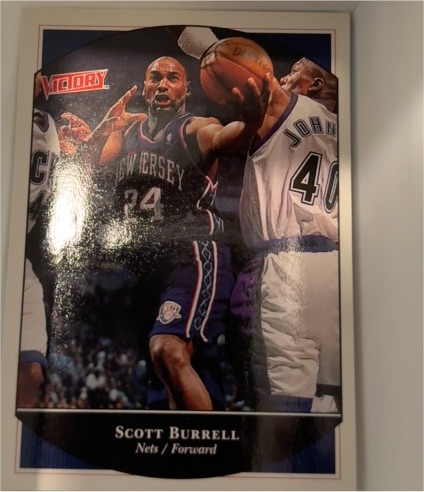 1999-00 Upper Deck Victory #166 Scott Burrell — front