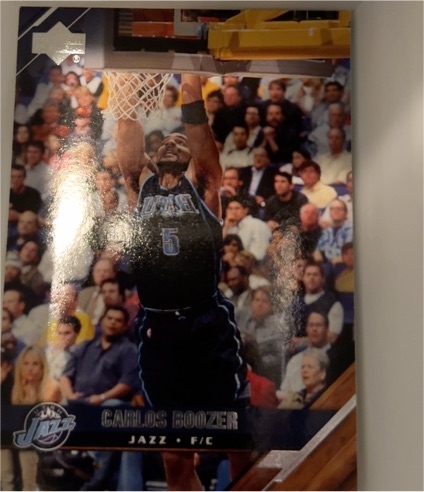 2005 Upper Deck #189 Carlos Boozer — front