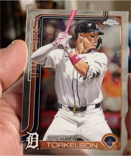 2025 Topps Chrome Update #USC27 Spencer Torkelson — front
