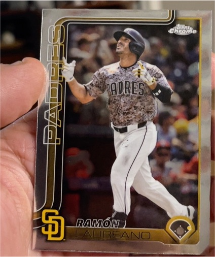 2025 Topps Chrome Update #USC144 Ramón Laureano — front